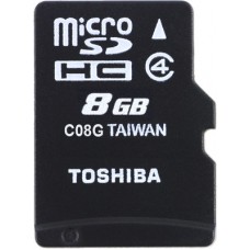 Toshiba MicroSD Card 8 GB 15 MB/s Class 4